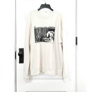 Christina Haack Brandy Melville "Radio Silence" Erica Sweatshirt